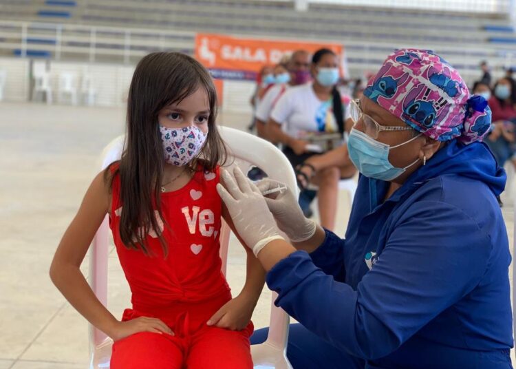 Reanudan la vacunación COVID-19 para niños de 3 a 11 años en Santa Marta