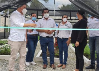 Inauguran tres viveros bioclimáticos en Magdalena