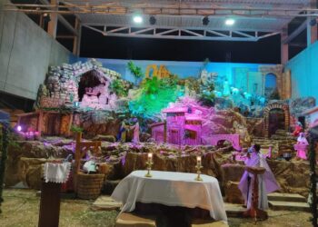 En Santa Cruz está el pesebre más grande de Santa Marta