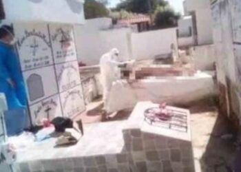 En cementerio de Plato, Magdalena, realizan necropsia sobre una tumba