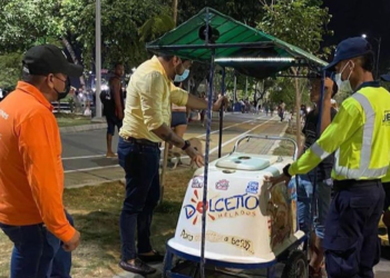 Inician controles en el Camellón de la Bahía para evitar uso inadecuado
