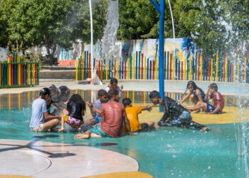 El plan: hacer deporte y recrearse en el Parque del Agua