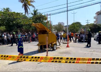 Dos muertos al caer y ahogarse en alcantarilla de El Rodadero