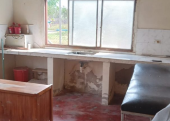 En deplorable estado, puesto de salud de Tiogollo, en El Piñón