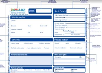 Cambió la factura del acueducto y alcantarillado en Santa Marta