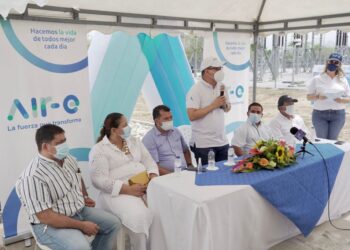 Inauguran obras eléctricas en el municipio de Fundación