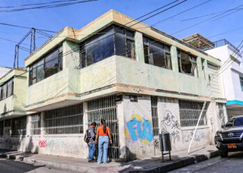 Inicia recuperación de edificio vandalizado en el Centro Histórico de Santa Marta