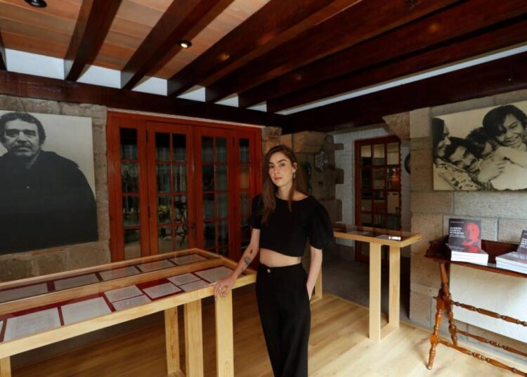 Abren casa y exponen correspondencia de García Márquez en México