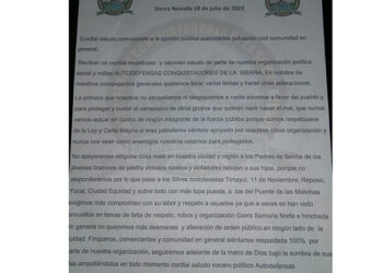 Rechazan panfleto amenazante regado en barrios de Santa Marta
