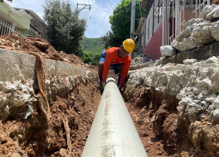 250 nuevos metros de acueducto para los habitantes de San Fernando