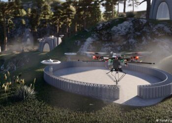 Drones equipados con impresoras 3D construyen en equipo como las abejas