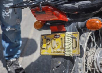 98 sanciones por parrillero hombre y portar placas adulteradas en Santa Marta