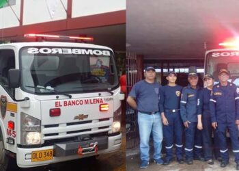 A los bomberos de El Banco le toca recaudar fondos para cumplir su labor