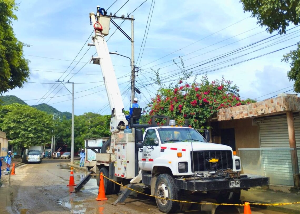 Tenga en cuenta: el lunes iniciará sin energía en estos barrios de Santa Marta
