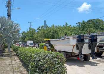 Una nueva lancha para apoyar en la preservación de Playa Blanca