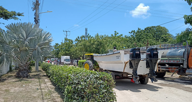 Una nueva lancha para apoyar en la preservación de Playa Blanca
