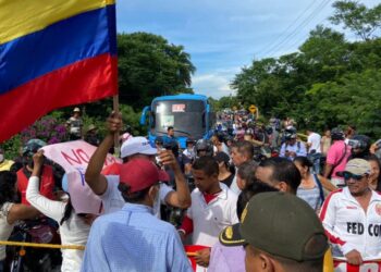 En Santa Marta también se protestó por alzas de la energía eléctrica