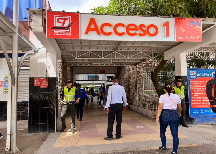 Más de 19 mil pasajeros ingresarán a Santa Marta por la Terminal de Transporte