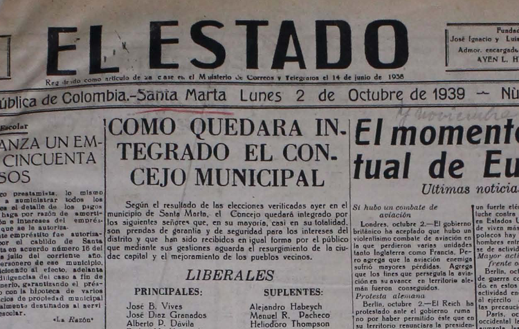 Hoy, en Cajamag, se analizará la vida cotidiana en Santa Marta durante la II Guerra Mundial