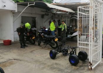 Policía reporta recuperación de 237 motos y 17 carros en Santa Marta