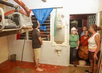 1.610 familias afectadas por las inundaciones en Santa Marta