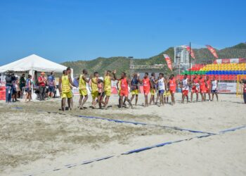 El Balonmano abrió la fiesta de los Centroamericanos en Santa Marta