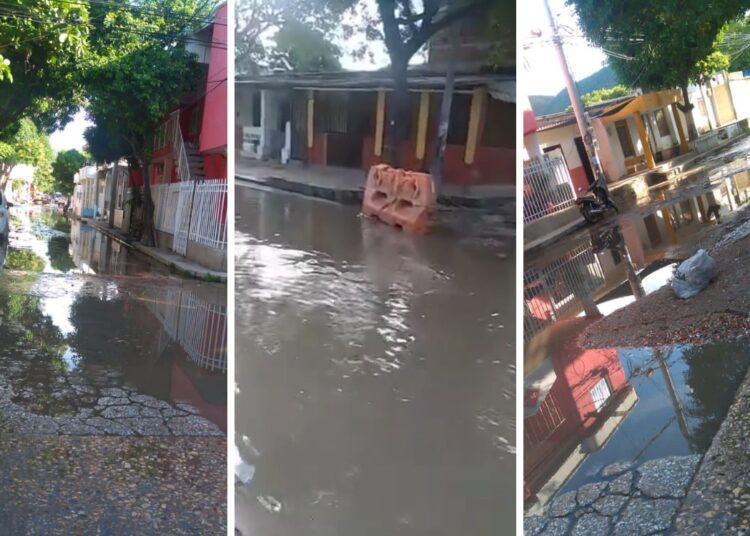 El rebosamiento de aguas negas: el pan de cada día en el centro de Gaira