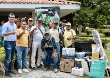 Fortalecen la capacidad productiva de 362 productores del Caribe colombiano