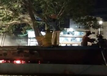 Desconocidos incendiaron monumento de La Piragua