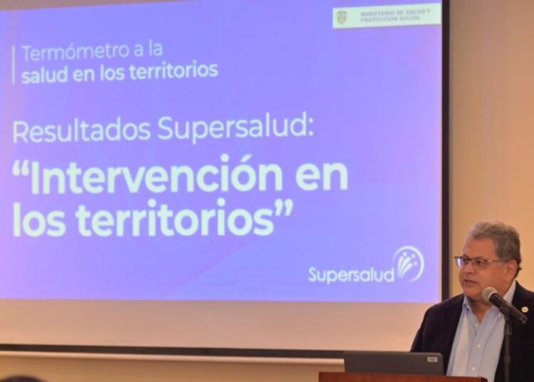 Supersalud revela avances de intervención en 13 territorios con extrema criticidad