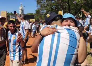 Argentina celebra su tercera Copa del Mundo