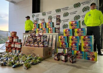 Incautan más de 15 mil unidades de pólvora en el Magdalena