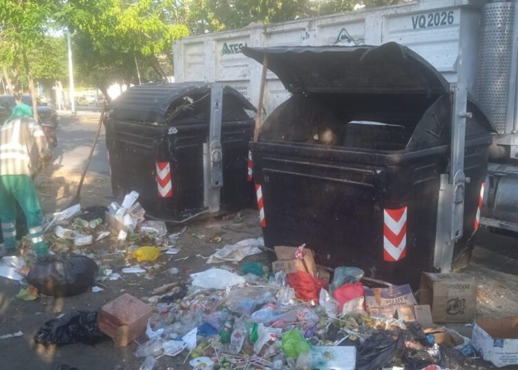 Los contenedores en Santa Marta: su mal uso agrava la crisis de aseo