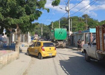 Atesa: bloqueo en Palangana retrasa recolección de basuras en Santa Marta