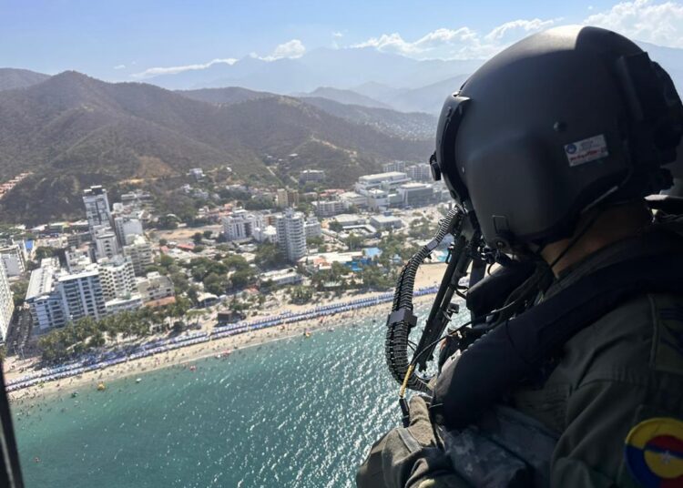 Fuerza Aérea vigila los cielos del Magdalena