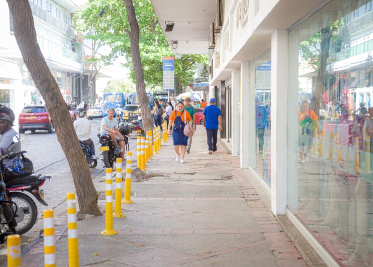 Ya se entregaron más de 1.000 m2 de espacio público en la Carrera Quinta