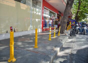 Controles contra la invasión del espacio público recuperado en la carrera 5ta
