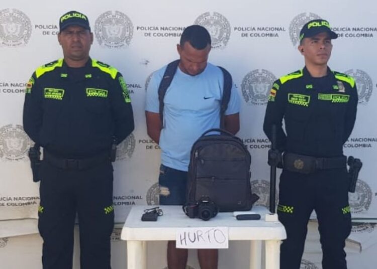 Capturan a señalado de robar turistas en la Bahía de Santa Marta