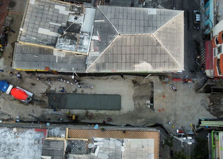 Inició la pavimentación del primer tramo de la carrera quinta