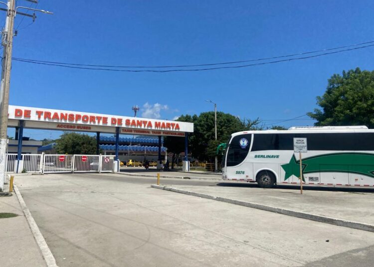 Más de 162 mil pasajeros viajaron desde la Terminal de Santa Marta