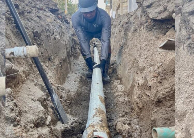 Essmar instala 800 metros de redes de acueducto en sector de Tamacá