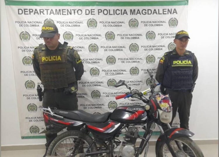 Operativos dejan 10 motocicletas recuperadas y 5 capturados en el Magdalena