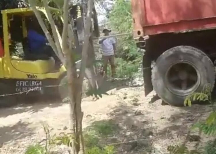 Denuncian invasión de terrenos en Cantilito