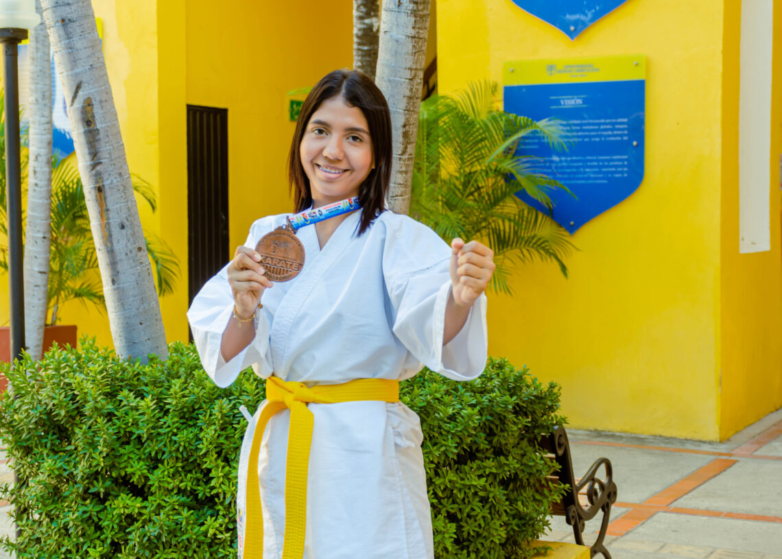 Samaria obtiene bronce en campeonato nacional de karate do