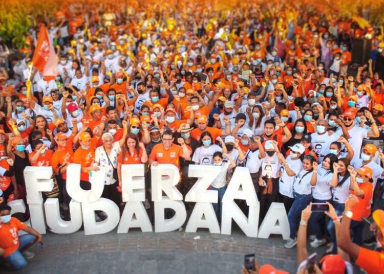 Fuerza Ciudadana se declara partido de gobierno