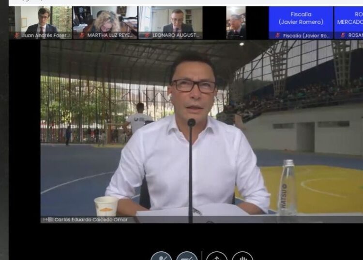 Así fue el segundo día de audiencias contra Caicedo: ahora por caso Coliseo