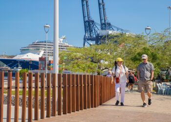 1.900 pasajeros del crucero Carnival Spirit disfrutaron Santa Marta