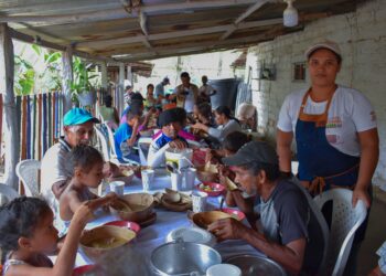 21.600 alimentos calientes fueron entregados en Olla comunitaria de San Zenón