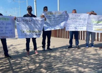 Trabajadores del PAE Magdalena protestan por sus salarios