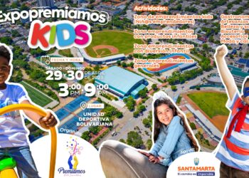 Una feria de emprendimientos hechos por niños y jóvenes en Santa Marta